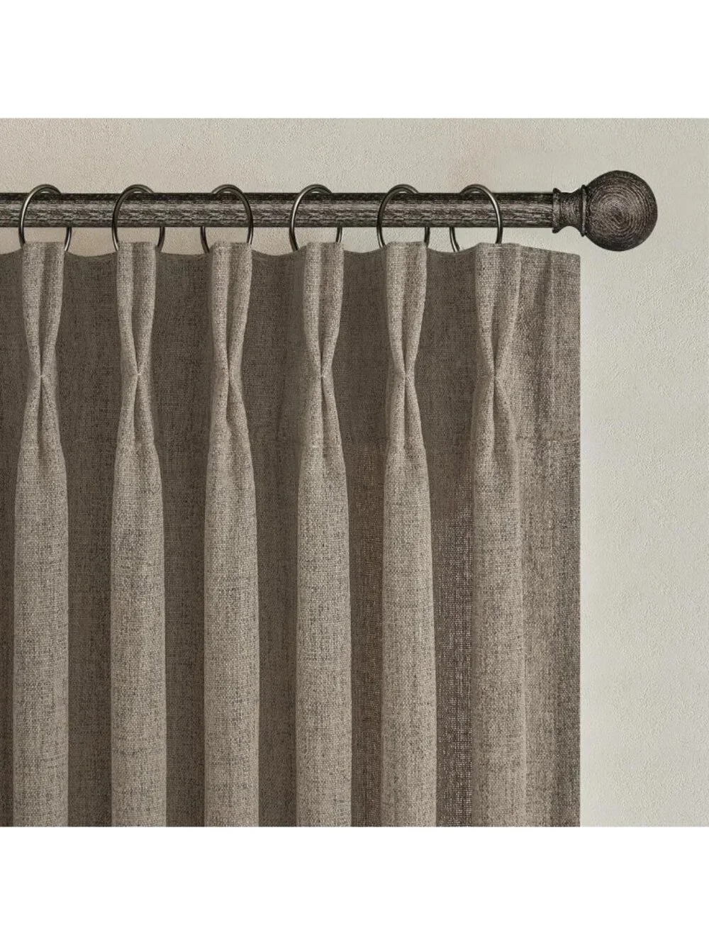 Natural Linen Sheer Curtains 84